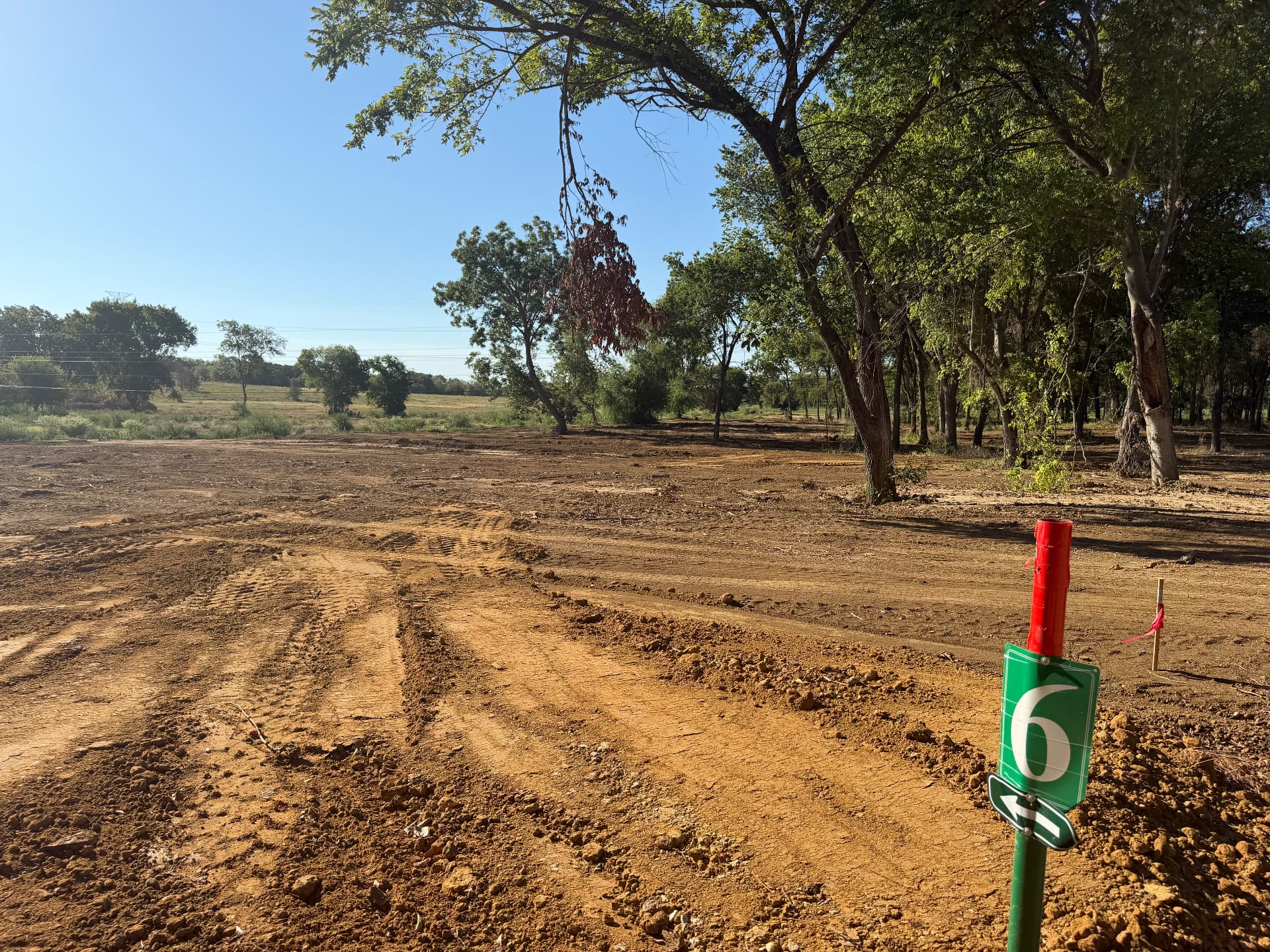 Second view across Lot 6 at The Summer Meadows