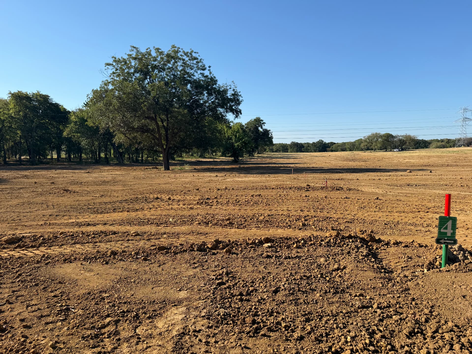 Tree-lined two-acre Lot 4 at The Summer Meadows